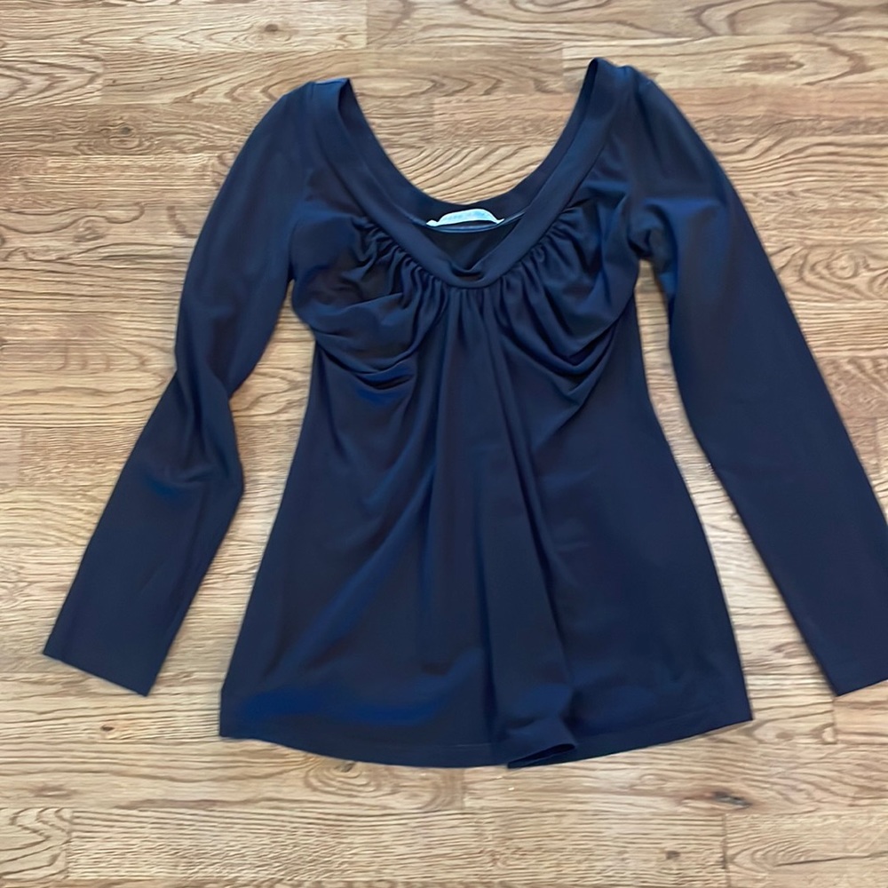 Women’s large brown Susana Monaco shirt